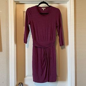 Bordeaux Wine Dress- Anthropologie